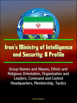 cover image of Iran's Ministry of Intelligence and Security